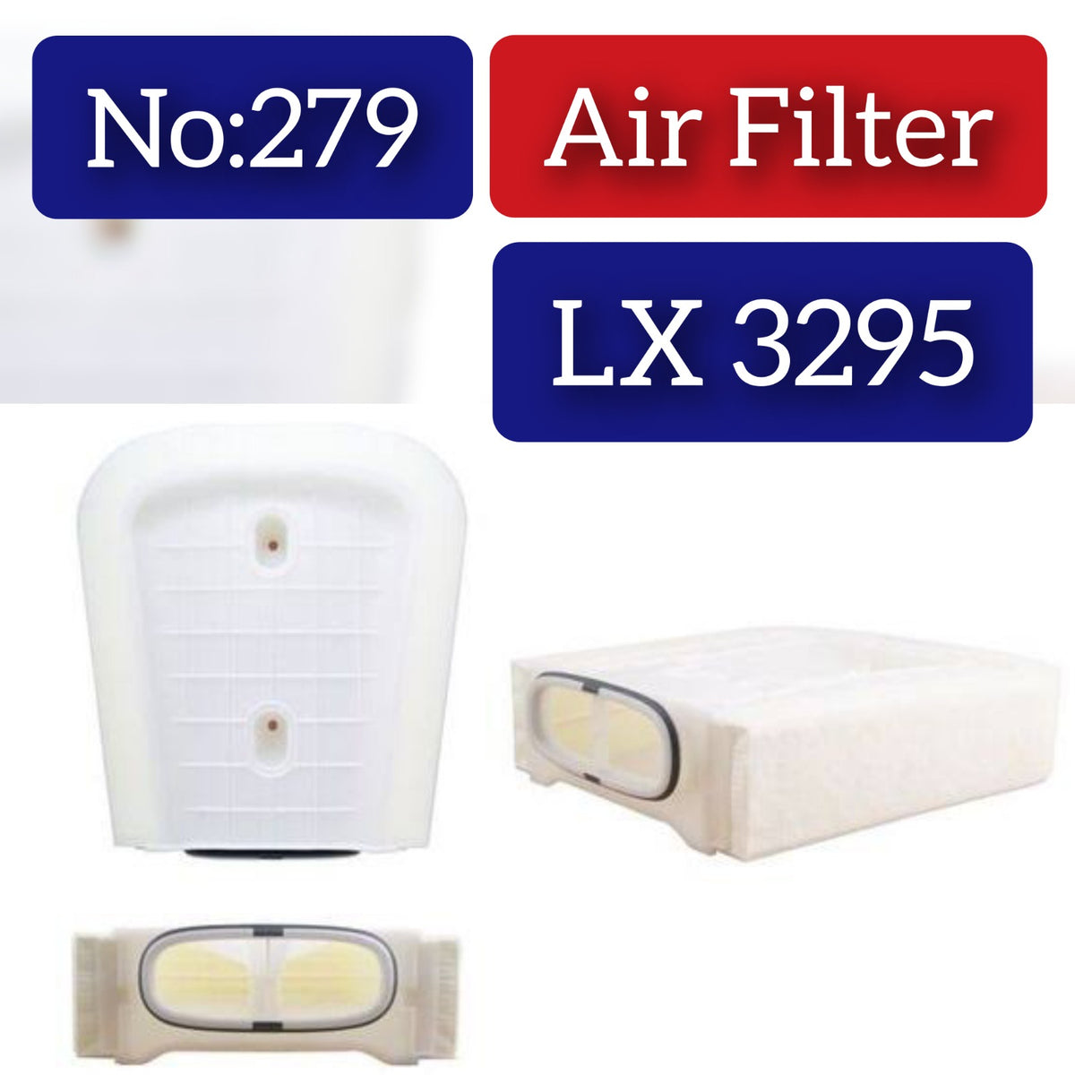 AIR  Filter LX3295 Compatible With  AUDI Q8 (4MN, 4MT) & BENTLEY BENTAYGA (4V1) & PORSCHE CAYENNE (9YA) CAYENNE Coupe (9YB)