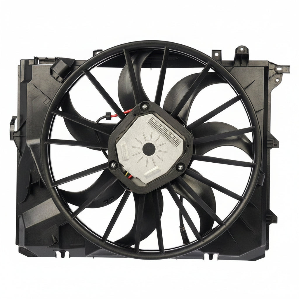 Radiator Cooling Fan Assembly  17427603762 Compatible With BMW E60 W400