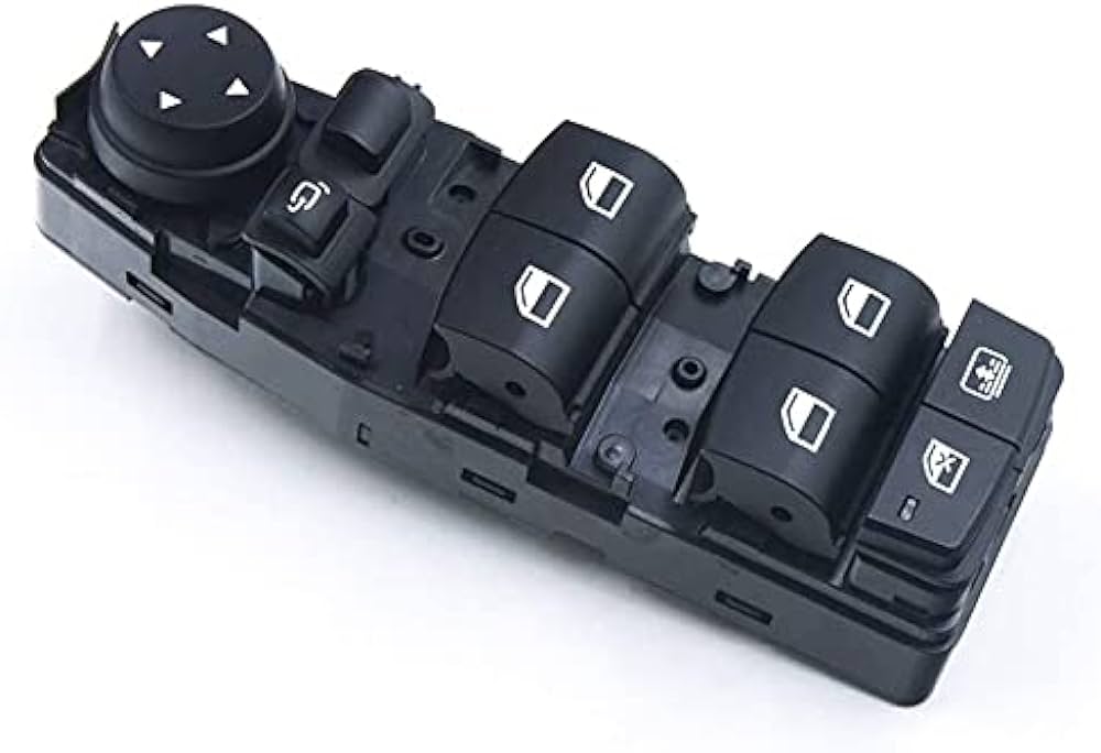 BMW 5 Series E60 P.W Switch Black 6-pin 61319241915 61319241916 61319163574 Tag-SW-03