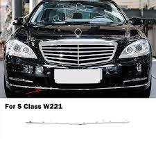 Front Bumper Chrome 2218850021 Compatible With MERCEDES BENZ S-CLASS W221 2009-2013