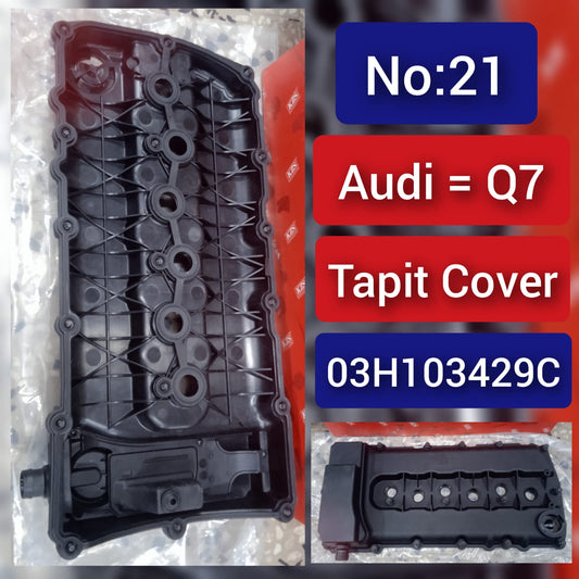 Tappet Cover (Cylinder Head Valve Cover) 03H103429C For AUDI Q7 (4LB) & VW PHAETON (3D1, 3D2, 3D3, 3D4, 3D6, 3D7, 3D8, 3D9) Tag-T-21