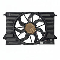 Cooling Radiator Fan Assembly Base 8W0959455M 8W0959455F 8W0959455J Compatible With AUDI A4 B9 (8W2, 8WC) | A4 / S4 & A6 C8 (4A2) & A7 Sportback (4KA) | A7 / S7 & Q7 (4MB, 4MG, 4MQ)