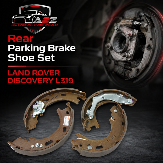 Rear Parking Brake Shoe Set LR031947 Compatible With LAND ROVER DISCOVERY IV (L319) & | LR4 RANGE ROVER SPORT I (L320)