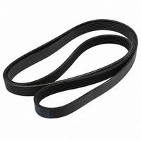 Multi Rib Belt 6PK2080 11287786075  11282339100 11282339148 2339100 2339148 Compatible With BMW 5 (E60) 7 (E65, E66, E67) (CONTINENTAL)