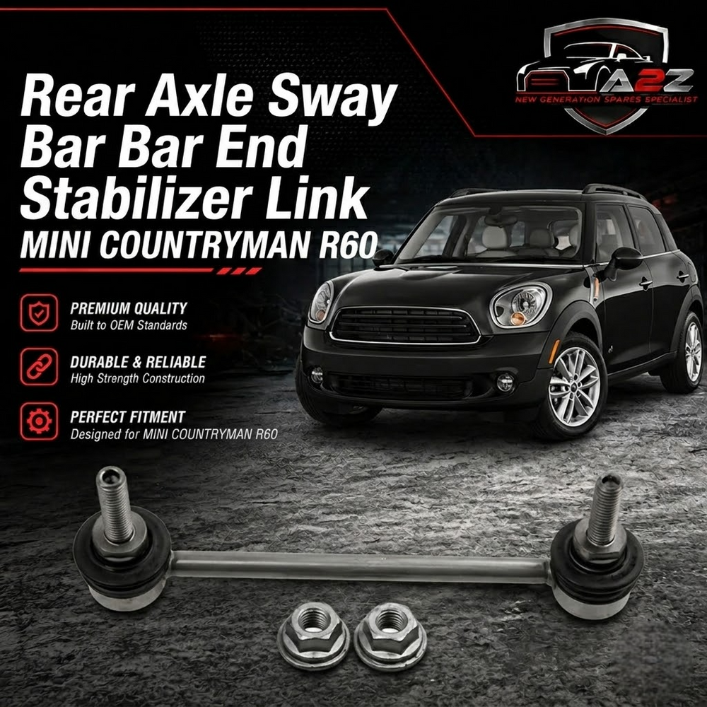 Rear Axle Sway Bar End Stabilizer Link Right & Left 33509803516 33509803515 Set Compatible With MINI COUNTRYMAN (R60)