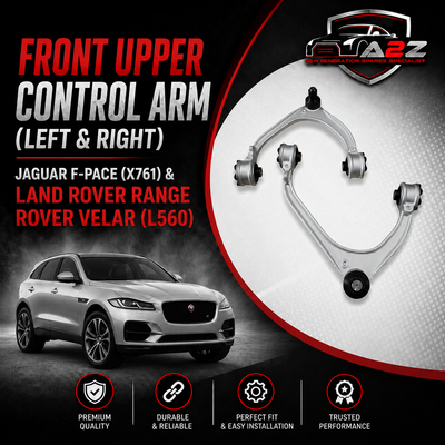 Front Upper Control Arm (Set Of 2) Left T4A1068 T4A1069  & Right T4A1010 Compatible with JAGUAR F-PACE (X761) & LAND ROVER RANGE ROVER VELAR (L560)