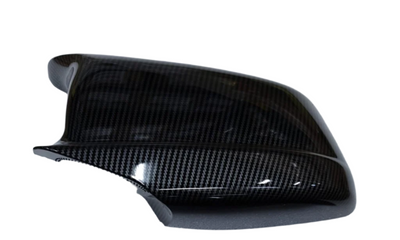 Side Mirror upper cover Set (Side Mirror cover)  Carbon Fiber Horn Model Left 51167216369 & Right 51167216370 Compatible With BMW 5 Series F10 2010-2013 TAG-SMC-56