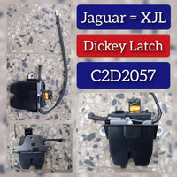 Dickey Latch Left & Right C2D2057 Compatible With Jaguar & For XF & For XJL (2010-19)