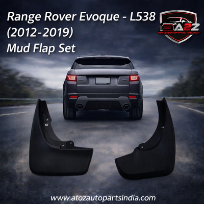 Mud Flaps Set (Set Of 4) Compatible With Land Rover Range Rover Evoque - L538 (2012-2019) Tag no.18