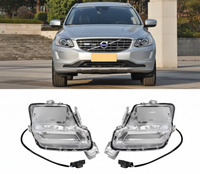 Fog Lamp Fog Light Compatible With Volvo XC60 (2014-2018) Fog Lamp Fog Light Left 31364330 & Right 31364331