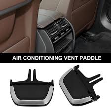 Rear Air Conditioner Back Ac Vent Grille Outlet Tab Clip Slider Repair Kit 64229357865 64229357866 Compatible With BMW 5 Series G30 (Set Of 2)