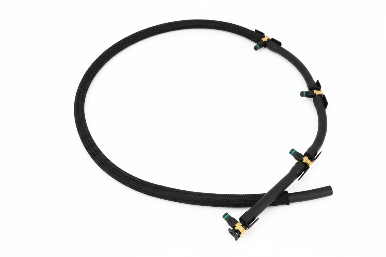 Fuel Injector Return Line Pipe 13537823408 7823408 Compatible With BMW 3 Series (E90) & 3 Series (F30, F80) & 3 Gran Turismo (F34) & 5 Series (F10) & X1 (E84) & X3 (F25)