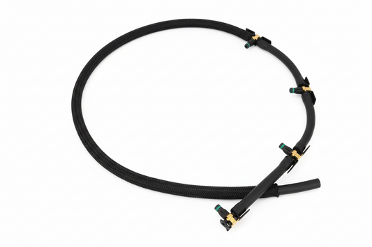 Fuel Injector Return Line Pipe 13537823408 7823408 Compatible With BMW 3 Series (E90) & 3 Series (F30, F80) & 3 Gran Turismo (F34) & 5 Series (F10) & X1 (E84) & X3 (F25)
