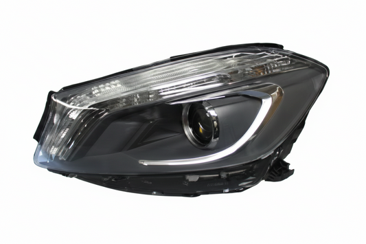 Headlight Headlamp Left A1768201161 & Right A1768201261 (Without Blaster) Compatible With MERCEDES-BENZ A-CLASS (W176) (2012-2015)