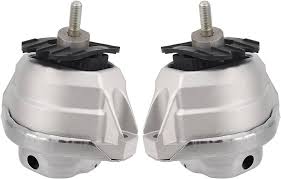 Engine Motor Mount Set Compatible With BMW 5 Series E60 Engine Motor Mount Left 22116761089 & Right 22116761090