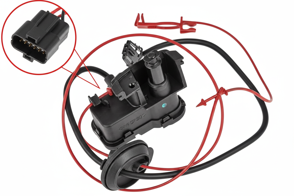 Fuel Door Lock Flap Actuator 4H0810773A 4H0810773B 4H0810773C 4H0810773E 4H0810773F 4H0810773G Compatible With 4H-AUDI A6 A8 (2011-17)