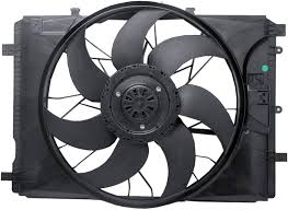 Engine Radiator Cooling Fan Assembly 2465000064 Compatible With MERCEDES-BENZ A-CLASS (W176) & B-CLASS Sports Tourer (W246, W242) & CLA Coupe (C117) & GLA-CLASS (X156)