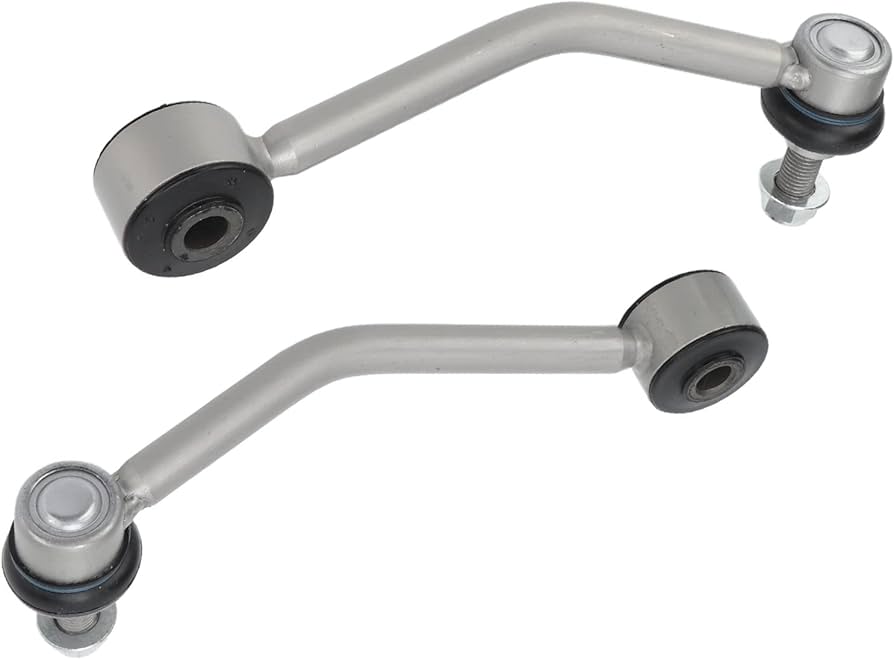 Rear Axle Sway Bar End Stabilizer Link Right 7L0505466A & Left 7L0505465A Set Compatible With AUDI Q7 (4LB)