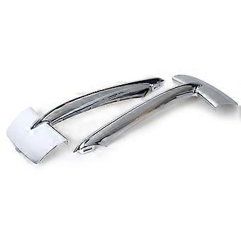 Fog Lamp Cover Glossy  Only Chrome Left 51117325395 & Right 51117325396 Compatible With BMW X5 F15 (2014-2017 )