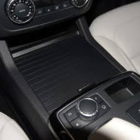 Black Central Console Drink Water Cup Holder Cover Shutter Roller Trim 1666805802-9051  A1666805802  Compatible With MERCEDES-BENZ GL-CLASS (X166) & GLE Coupe (C292) & GLS (X166)