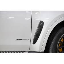 Front Side Fender Trim Chrome Left 51768063027 & Right 51768063028 Compatible With BMW X6 F16