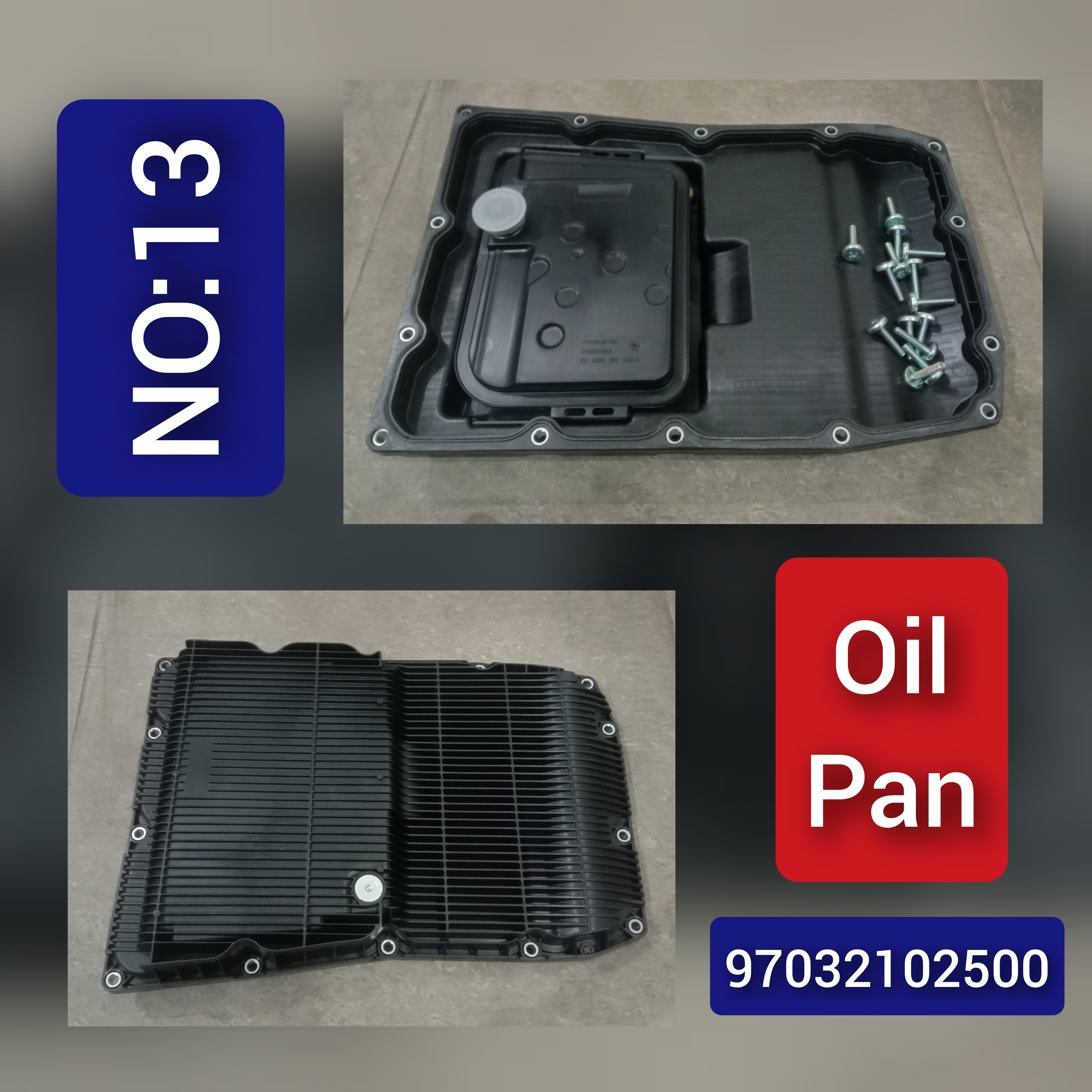Transmission Oil Pan 97032102500 Compatible With PORSCHE PANAMERA 970 Tag-OP-13