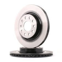 Front Brake Disc Set 1K0615301AS 1K0615301AC 1K0615301AK 1K0615301S Compatible With SKODA OCTAVIA II (1Z3) | LAURA & YETI (5L) & VW JETTA III (1K2) | BORA | VENTO