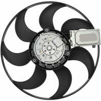 Engine Cooling Fan Motor Fan Assembly 4F0959455E Compatible With AUDI A6 C6 (4F2) | A6 / S6