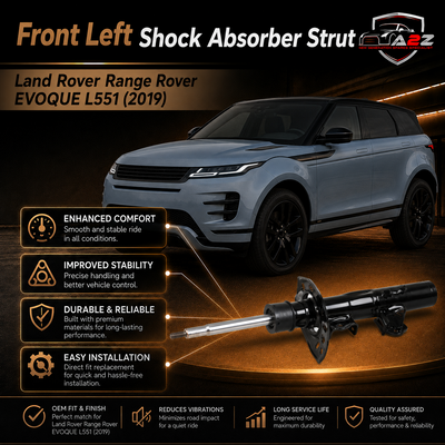 Front Left Shock Absorber Strut LR114051 Compatible With Land Rover Range Rover EVOQUE L551 (2019)