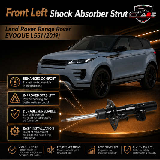 Front Left Shock Absorber Strut LR114051 Compatible With Land Rover Range Rover EVOQUE L551 (2019)