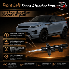 Front Left Shock Absorber Strut LR114051 Compatible With Land Rover Range Rover EVOQUE L551 (2019)