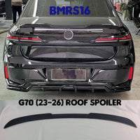Rear Roof Spoiler BMRS16 Compatible With BMW G70 (2023-26)