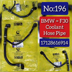 Radiator Hose Pipe 17128616914 Compatible With BMW & 3 (F30, F80) & 3 Gran Turismo (F34) Tag No.196