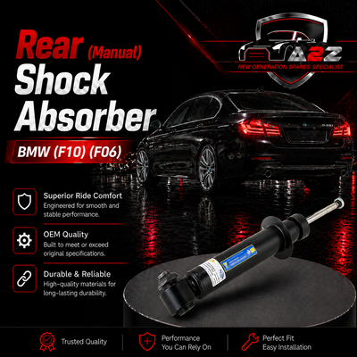 Rear (Left & Right Same)  Shock Absorber 33526850445 Compatible With  BMW 5 Series (F10) & 6 Gran Coupe (F06) (1PCS)
