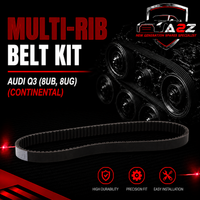 Multi RIB Belt Kit 6PK1070K1 Compatible With AUDI Q3 (8UB, 8UG) (CONTINENTAL)