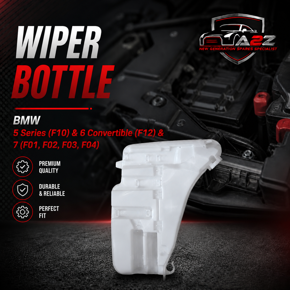 Wiper Bottle 61667269667 61667178746 Compatible With BMW 5 Series  (F10) & 6 Convertible (F12) & 7 (F01, F02, F03, F04) Tag-B-75