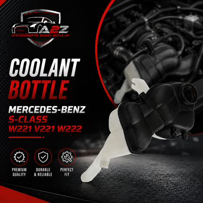 Coolant Bottle 2215000349 A2215000349 Compatible With MERCEDES-BENZ S-CLASS W221 V221 W222 Tag-B-05