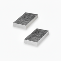 Cabin Filter E2912LC01-2 1648300218 LAK295/S A1648300218 A164830021864 Compatible With MERCEDES-BENZ GL-CLASS (X164) & M-CLASS (W164) & R-CLASS (W251, V251) Tag 1