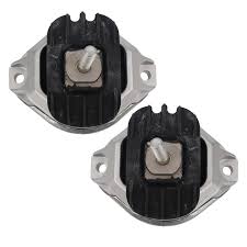 Engine Motor Mount Set Compatible With BMW 5 Series E60 Engine Motor Mount Left 22116761089 & Right 22116761090