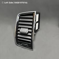 Black Ac Vent Grille Assembly Center-Left 56G820951 & Center-Right 56G820952  & Right 56G819702 & Left 56G819701 Compatible With Skoda Kodiaq