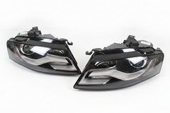 Headlight Headlamp Left Headlight Headlamp Left 8K0941029 & Right 8K0941030 8K0941029AF (Without Blaster) Compatible With AUDI A4 (2011-2015)
