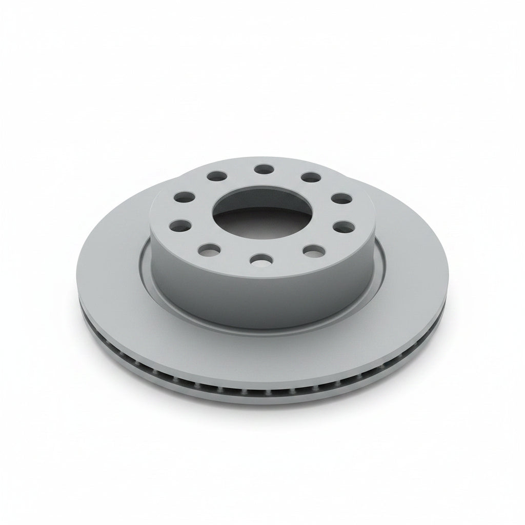 Rear Brake Disc Set 1K0615601AB 5C0615601A 5Q0615601F 5QD615601B Compatible With SKODA OCTAVIA II (1Z3) | LAURA &  OCTAVIA III (5E3, NL3, NR3) & YETI (5L) & VW BEETLE (5C1, 5C2) | FUSCA | BJALLA & JETTA IV (162, 163, AV3, AV2)