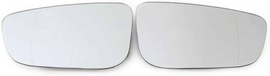 Side Rearview Wing Side Mirror Glass Left 51167445413 & Right 51167445414 Compatible With BMW 3 Series (G20, G80, G28) & 5 Series (G30, F90) & 6 Gran Turismo (G32) & 7 Series (G11, G12)