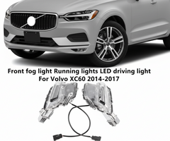 Fog Lamp Fog Light Compatible With Volvo XC60 (2014-2018) Fog Lamp Fog Light Left 31364330 & Right 31364331