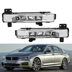 Fog Lamp Fog Light LED Compatible With BMW 5 Series G30, G38 2017-2020 Fog Lamp Fog Light LED Left 63177349131 & Right 63177349132 Tag-FO-69