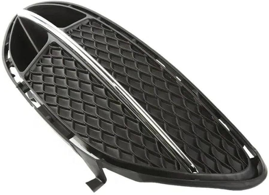 Fog Lamp Cover With Chrome Compatible With MERCEDES-BENZ E-CLASS W212 2014-2016 Fog Lamp Cover With Chrome Left 2128851922 & Right 2128852022 Tag-FC-29