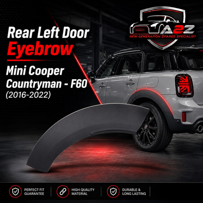 Rear Left Door Eyebrow 51777389363 Compatible With Mini Cooper Countryman - F60 (2016-2022) Tag No.161