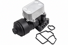 Oil Cooler With Assembly  03L117021D Compatible With AUDI A6 C7  Tag-O-16