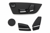 Front Left/Right Seat Adjustment Buttons Black 61319275073 61319265269 Compatible With BMW 5/6/7 Series F10 F11 F07 F06 F12 F01 F02 F04
