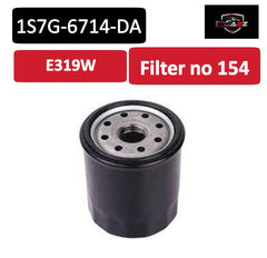 Oil Filter E319W & 1S7G-6714-DA  & OC1063 1007705 1007706 1070521 1218846 1S7G-6714-CA Compatible With  JAGUAR XE (X760) & XF I (X250) &  XJ (X351) & LAND ROVER DISCOVERY SPORT (L550)  &  RANGE ROVER EVOQUE (L538) Tag : 154